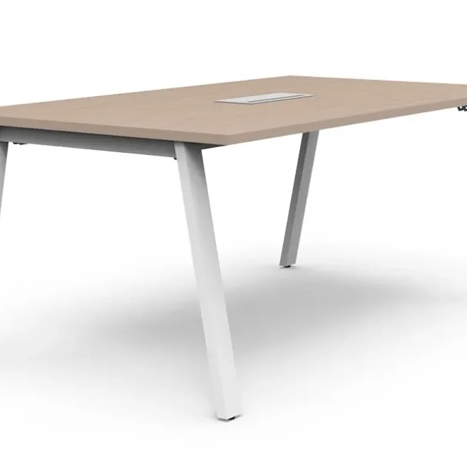 Mesa de reunión de 180 × 100 × 75 cm