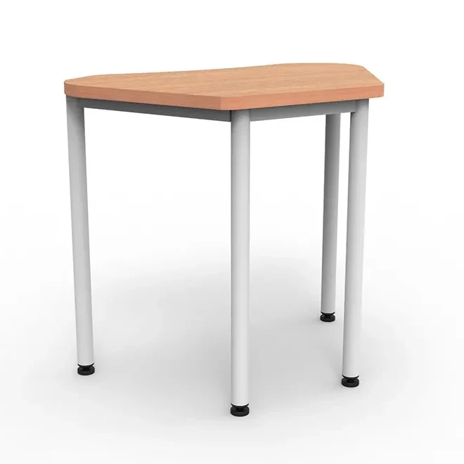 Pupitre trapezoidal con cubierta MDF