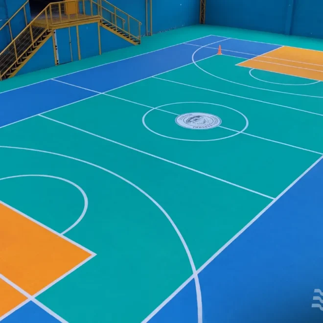 Piso deportivo modular