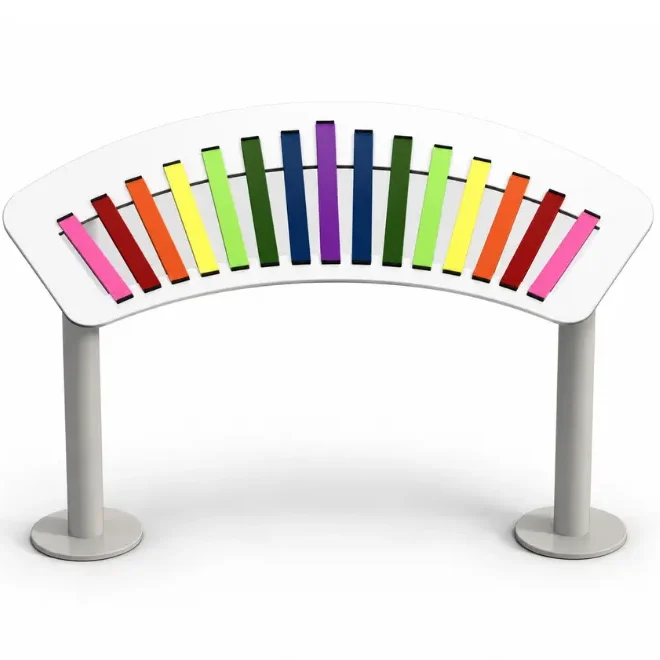 Panel musical de xilófono