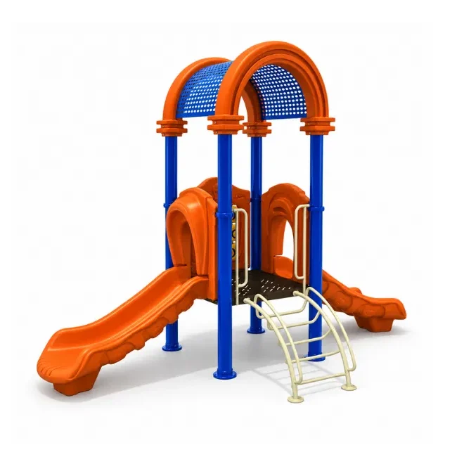Juego modular con dos resbalines